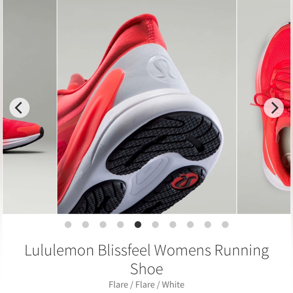 Lululemon W BlissFeel Run shoes. Sz 7.5. New in box!